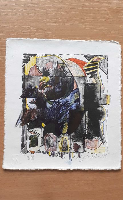 Litografia oryginalna z 1975 roku Tom Dineen