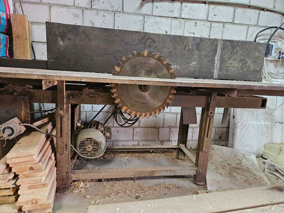 Piła krajzega heblarka silnik 4kw