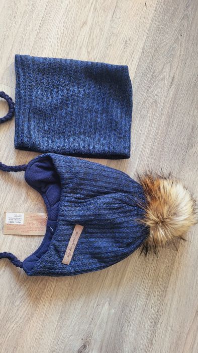 Хапка+хомут. На хлопчика.  Зимова шапка. Шарф