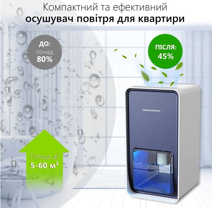 Осушувач -вологопоглинач Doctor-101 LEVANTE 1,2 л