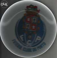 Prato com emblema futebol clube do Porto em loiça