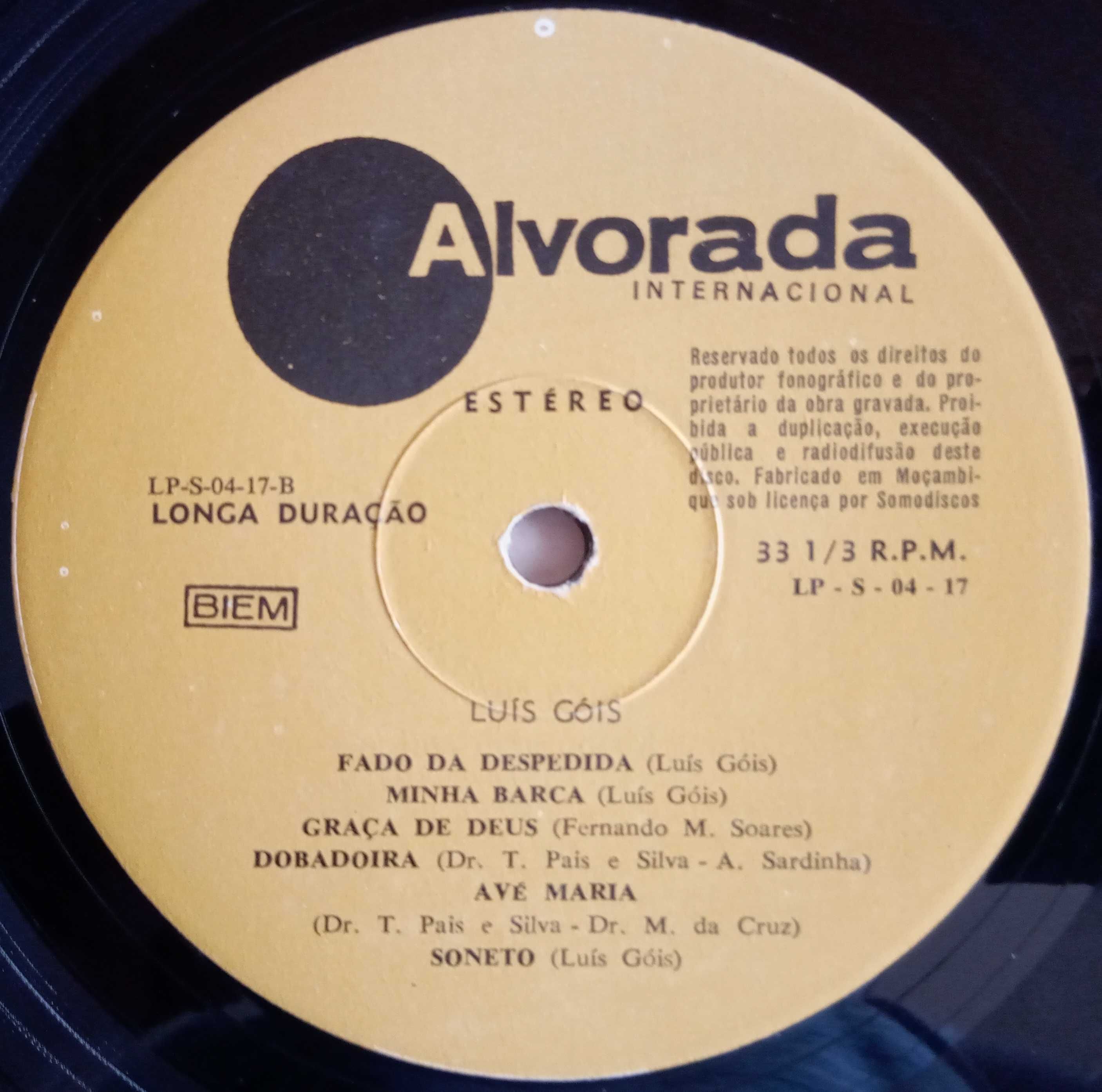 José Afonso / Luis Góis	- - - - -		Coimbra	- - - - -	LP