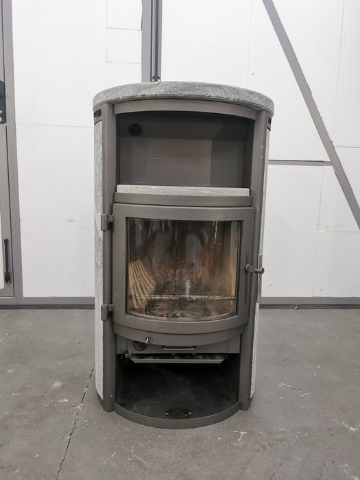 Piec wolnostojący piecyk koza kociołek kominek z Niemiec 8/9KW kominki