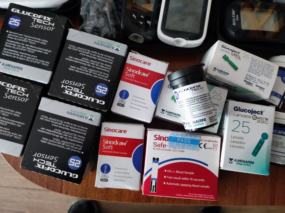 Усе для вимірювання цукру  (діабет)
