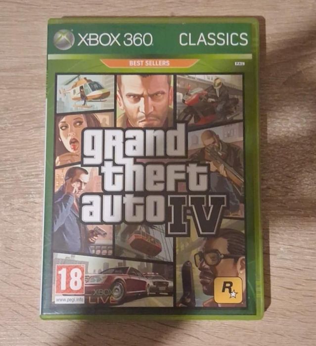Gta 4 xbox 360 gra