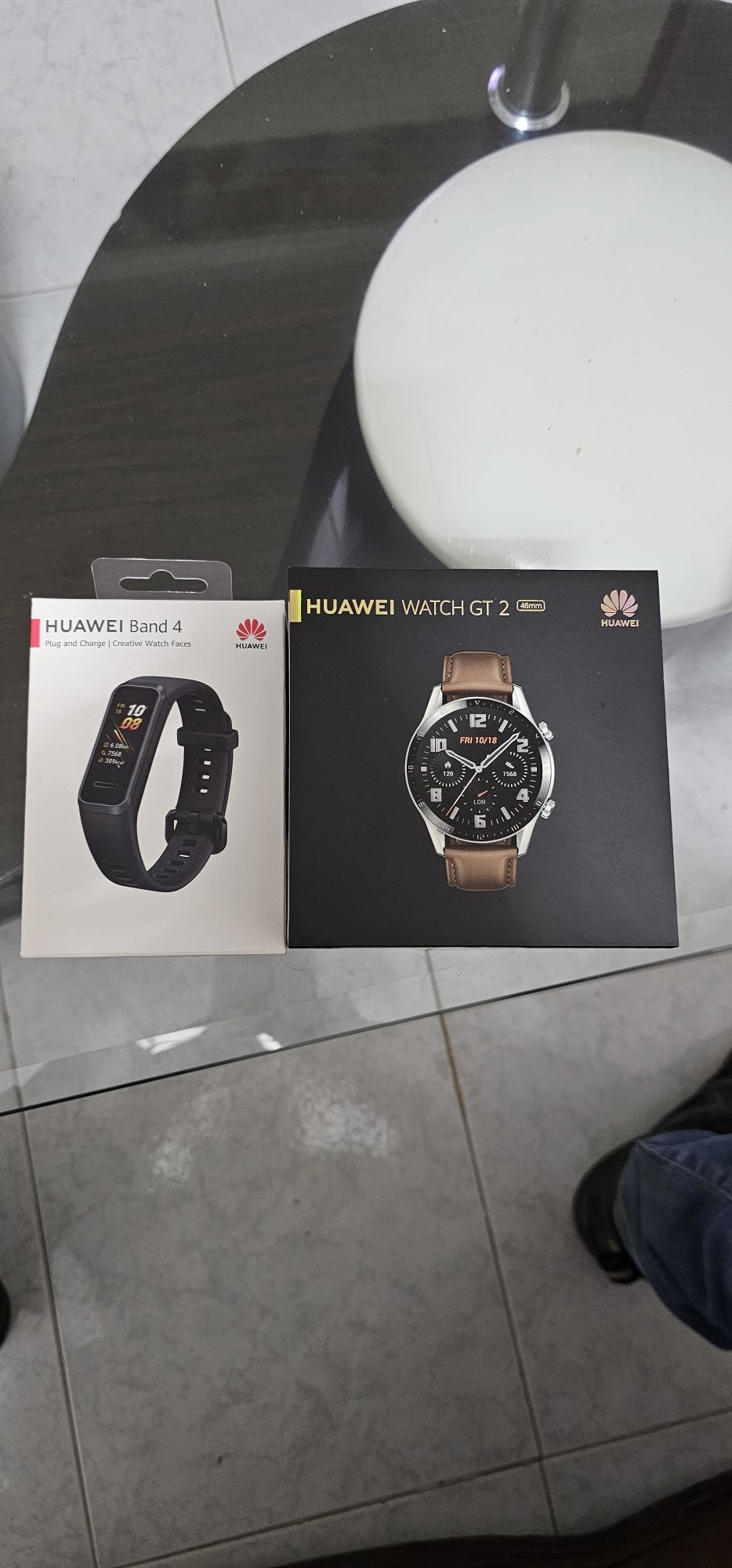 Huawei watch GT 2 46mm + Huawei band 4