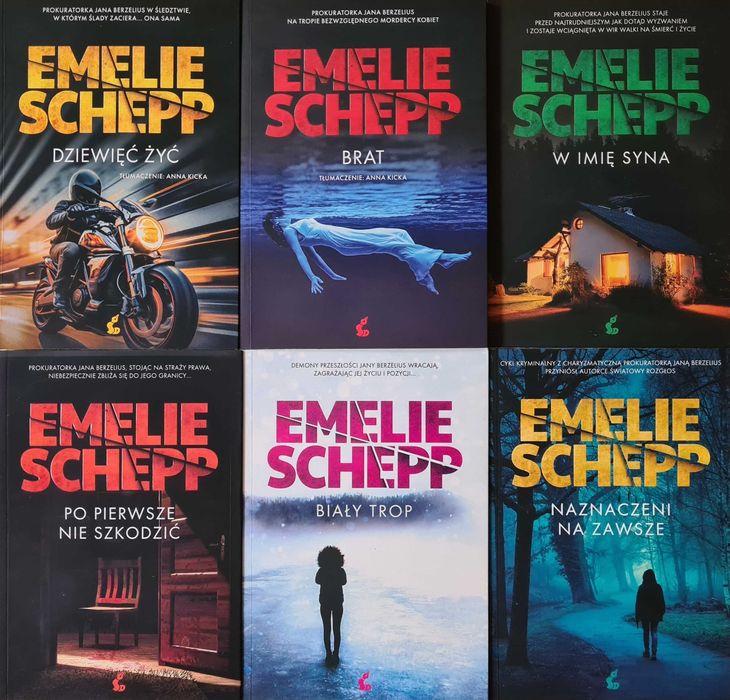 Emelie Schepp  6 książek   o Janie Berzelius w idealnym stanie