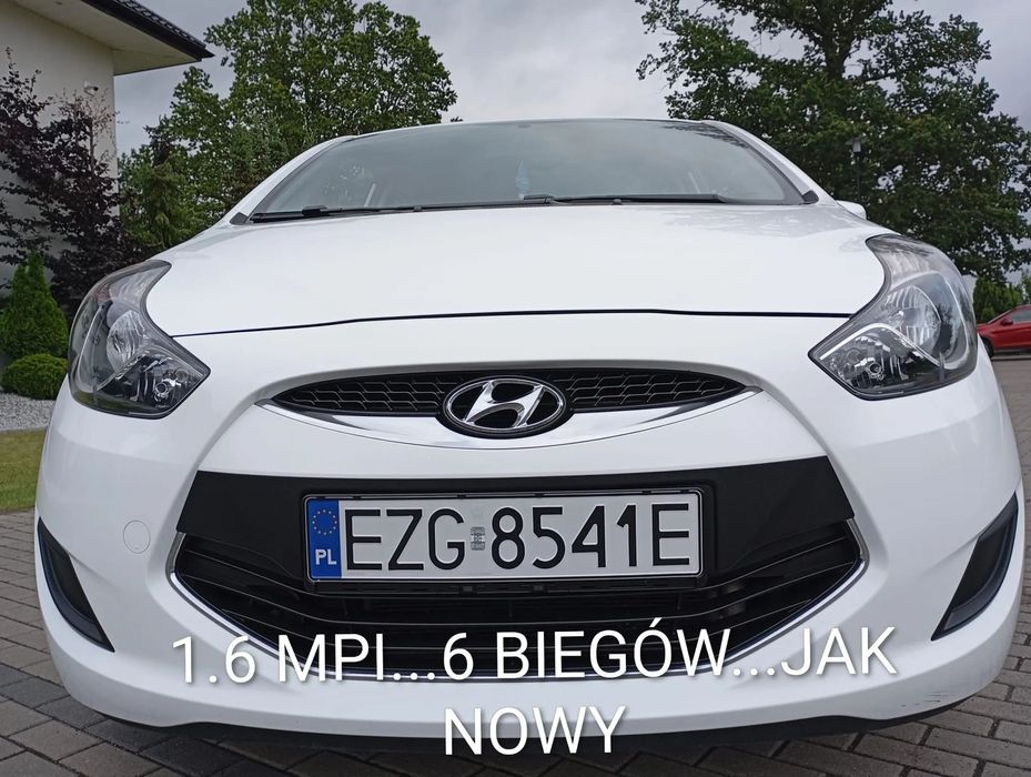 Hyundai ix20 1.6 MPI 6 biegów. 100% oryginalny lakier