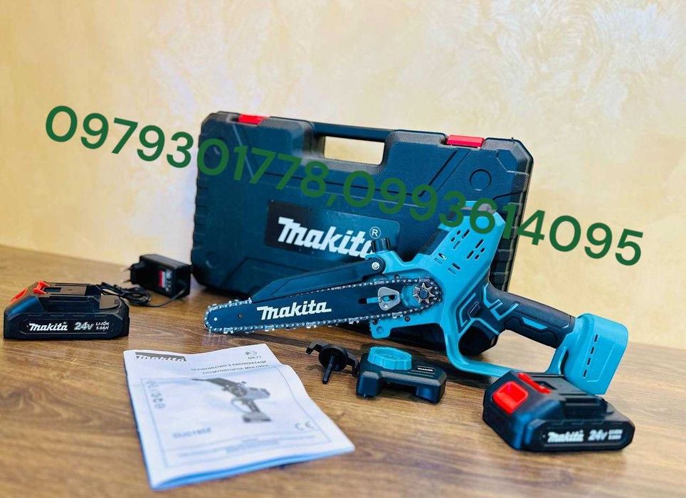 Аккумуляторная акумуляторна пила Makita DUC190Z Гілкоріз 20см 24V-5A