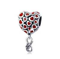 Charms Do Pandora Zawieszka Serce Nieskończoność Love Heart 925 Miłość