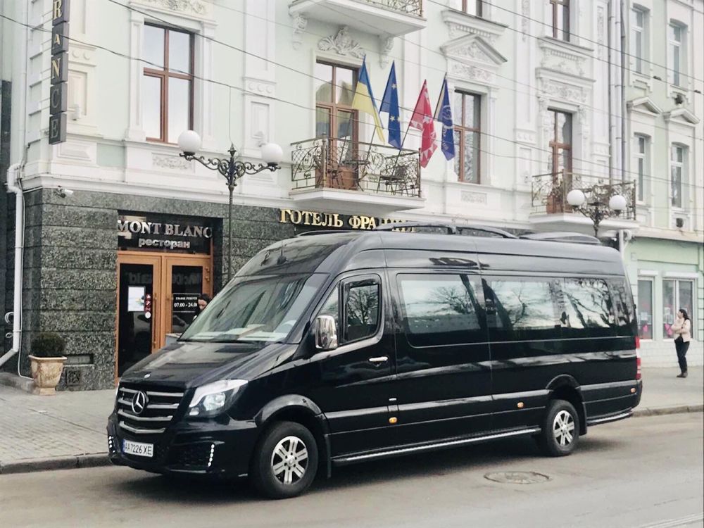 Пасажирські перевезення VIP Mersedes Sprinter Україна та Європа
