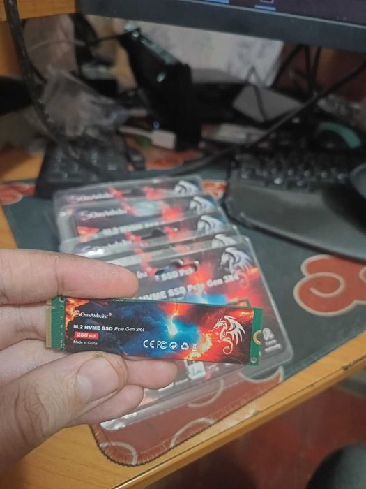 Твердотільний жорсткий диск SomnAmbulist  NVME 256gb M.2 2280 PCIe 3.0