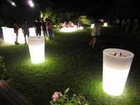 Mobiliario led com iluminação