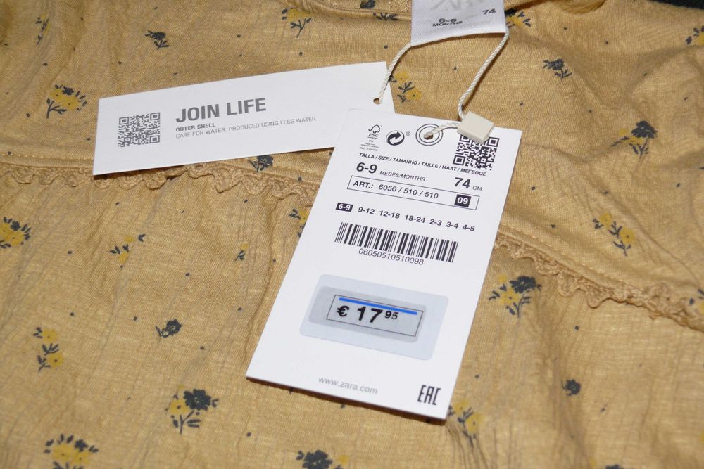 Vestido Meia Estação - ZARA