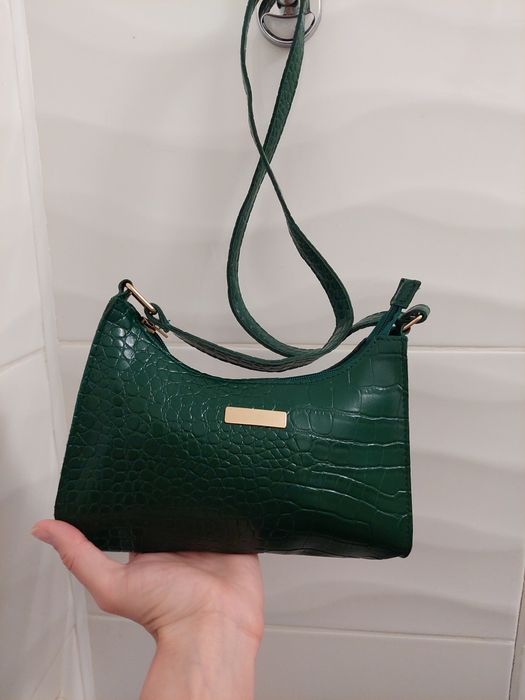 Жіноча сумка зеленого кольору