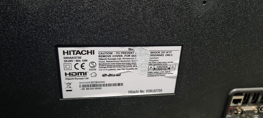 Telewizor Hitachi 50cali SmartTV