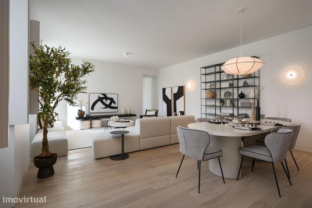 Apartamento T3 com jardim, Estrela, Lisboa