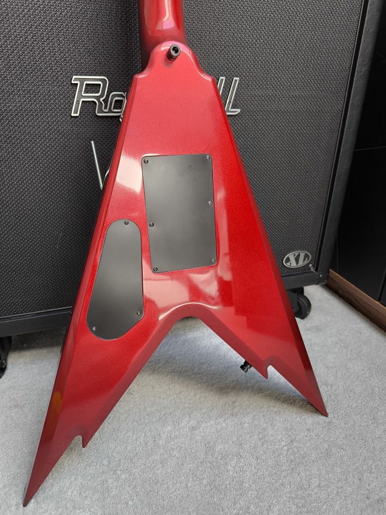Gitara elektryczna Dean Razorback V Dime Czerwona
