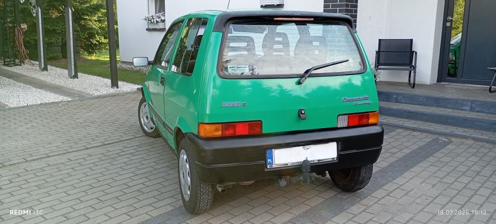 KLASYK Fiat Cinquecento 900 Światła LED- Po Konserwacji Podwozia!