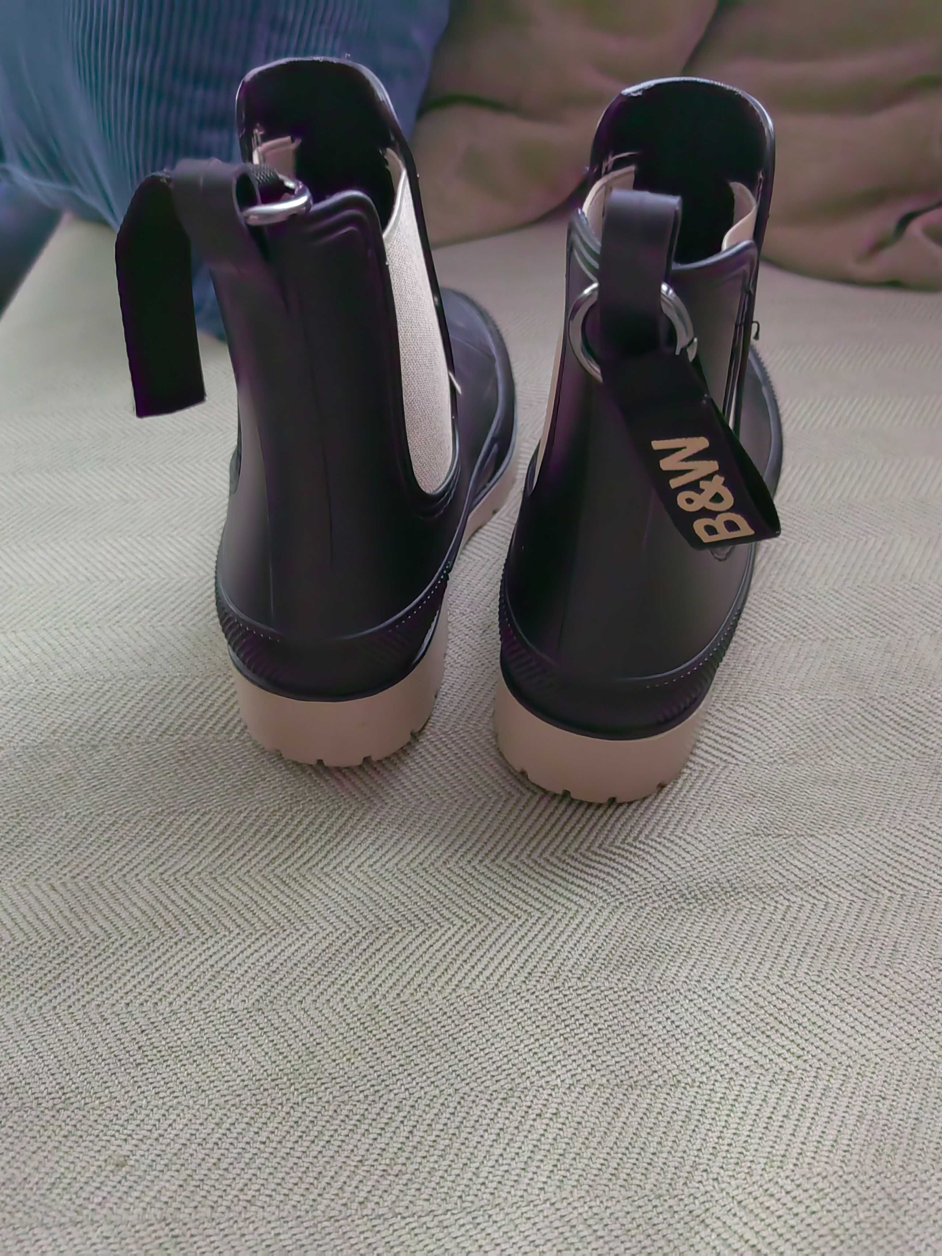 Botas de borracha Modelo Chelsea da B&W para criança