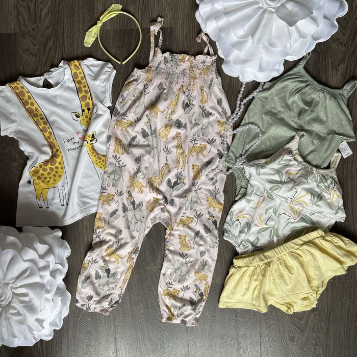 Одяг дитячий 92-98 см (2-3 р) Zara H&M Next сукня шорти футболка боді