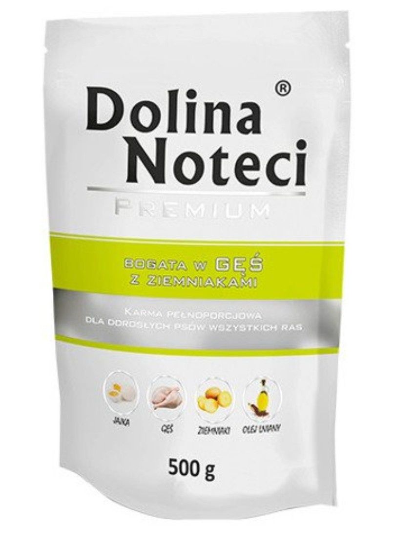 Dolina Noteci Premium bogata w gęś z ziemniakami 500g