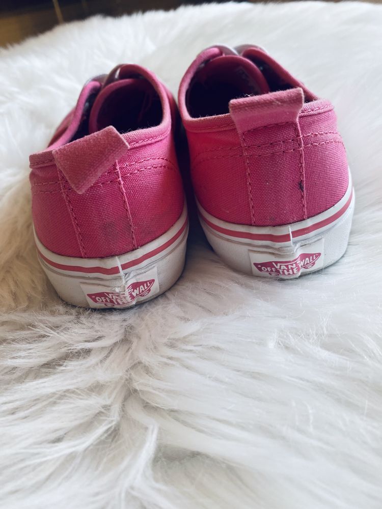 Buty Vans Różowe damskie trampki 22 cm