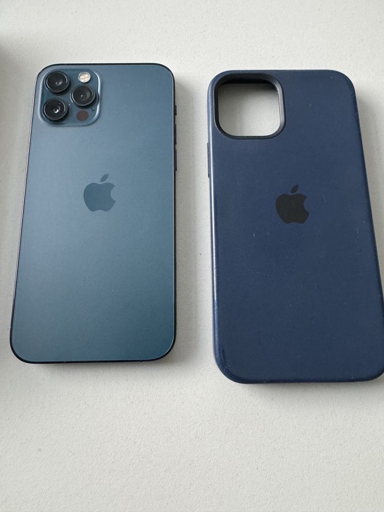 iPhone 12 pro 128 GB Pacyfic blue +etui