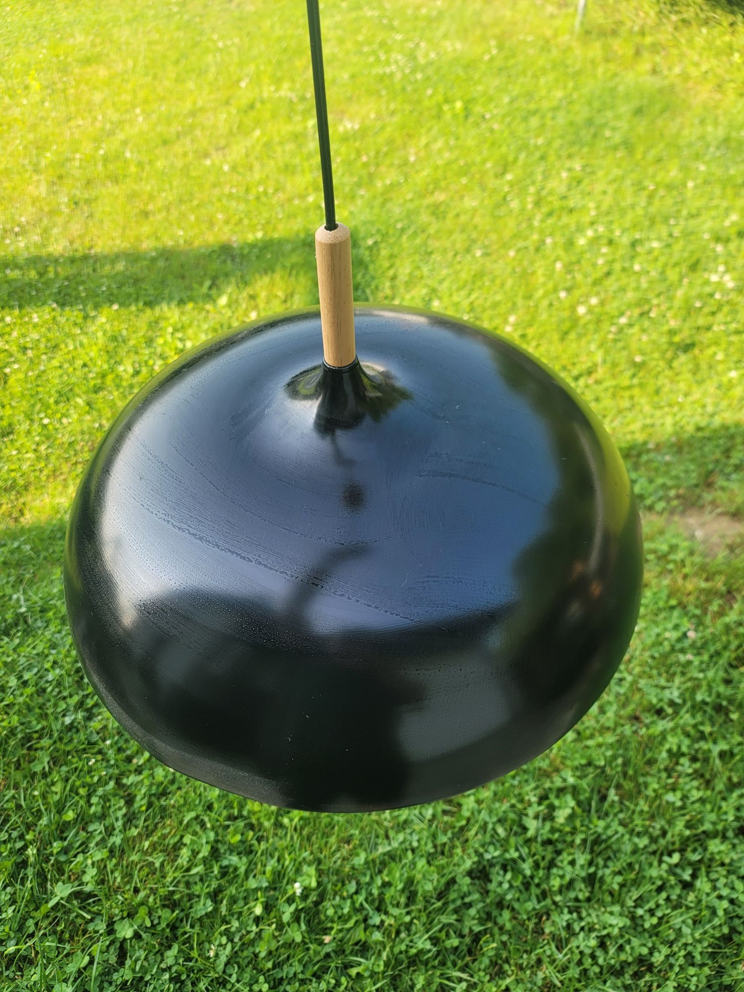 Lampa wisząca sufitowa skandynawska czarna