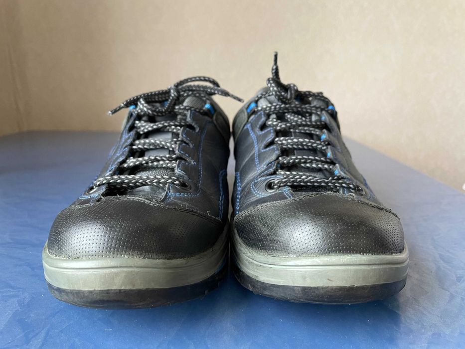 Шкіряні чоловічі кросівки Mida 12149(4) сині 42 розмір демісезон