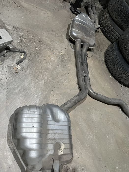 audi a7 c7, а6 с7 система вихлопу глушак