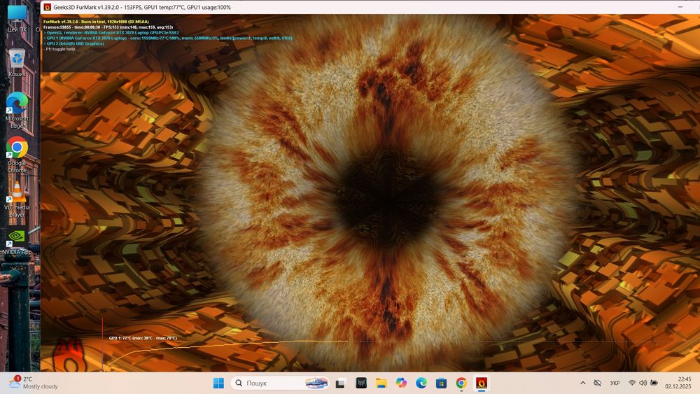 Ігровий Aser Predator RTX3070 16gb I7 10870H