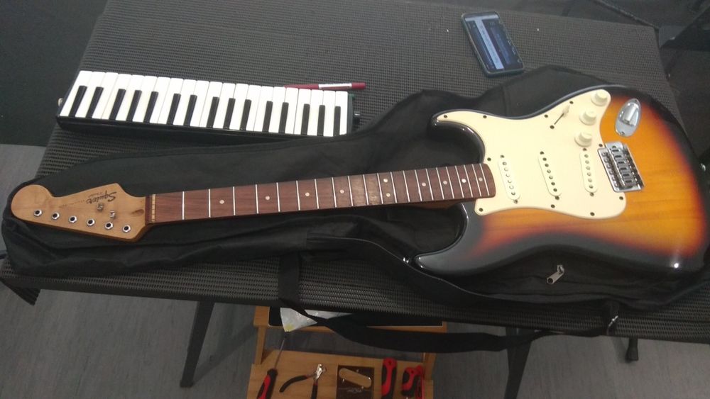 Saco para guitarra clássica ou eletrica