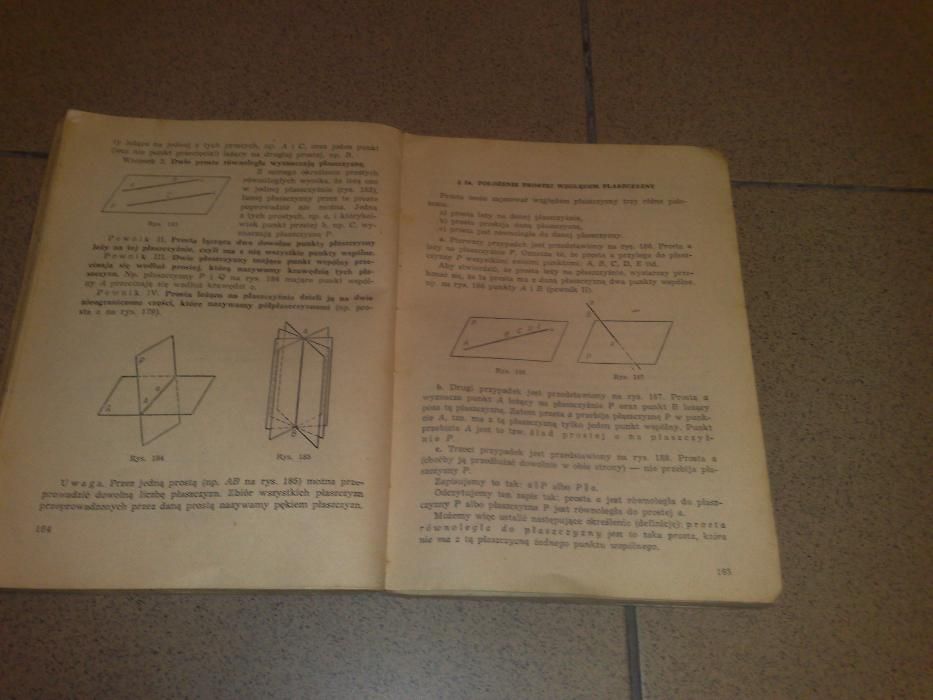 Geometria i Trygonometria.dla tech. cz.II ,J.Górski i M.Pęczalski 1960