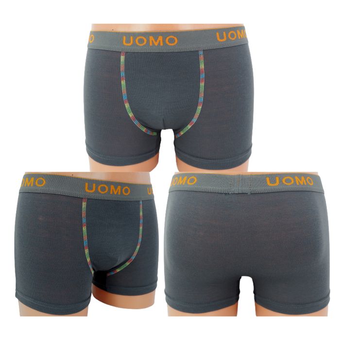 bokserki męskie 1szt. l grafitowy