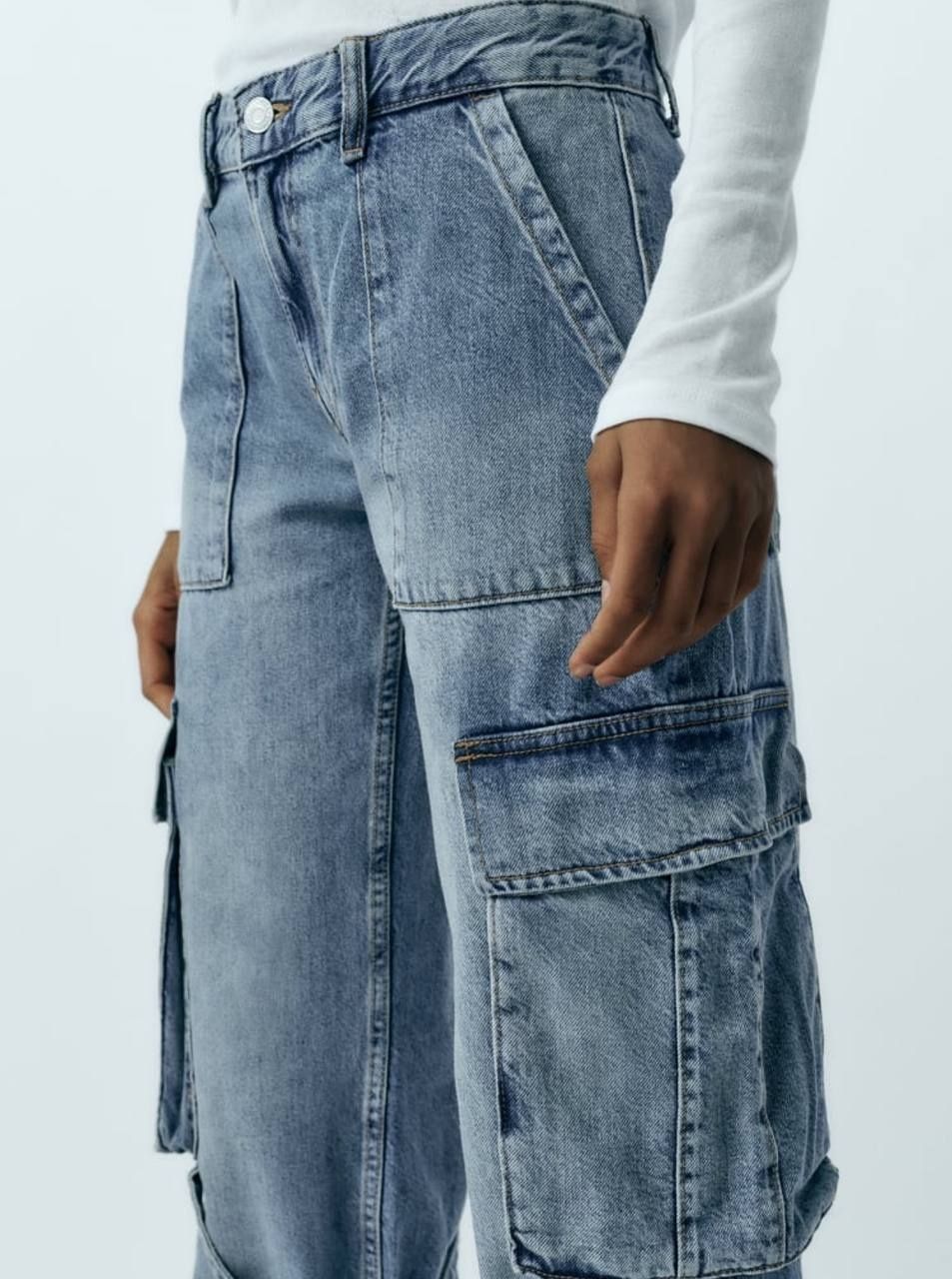 Нові джинси карго Zara