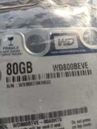 NOWY !!! - WD SCORPIO BLUE 80GB 5.4k ATA 2.5'' WD800BEVE
