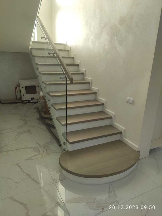 ВИРОБНИК‼️Сходи дерев'яні, обшивка лестниц деревом Лестница из дерева