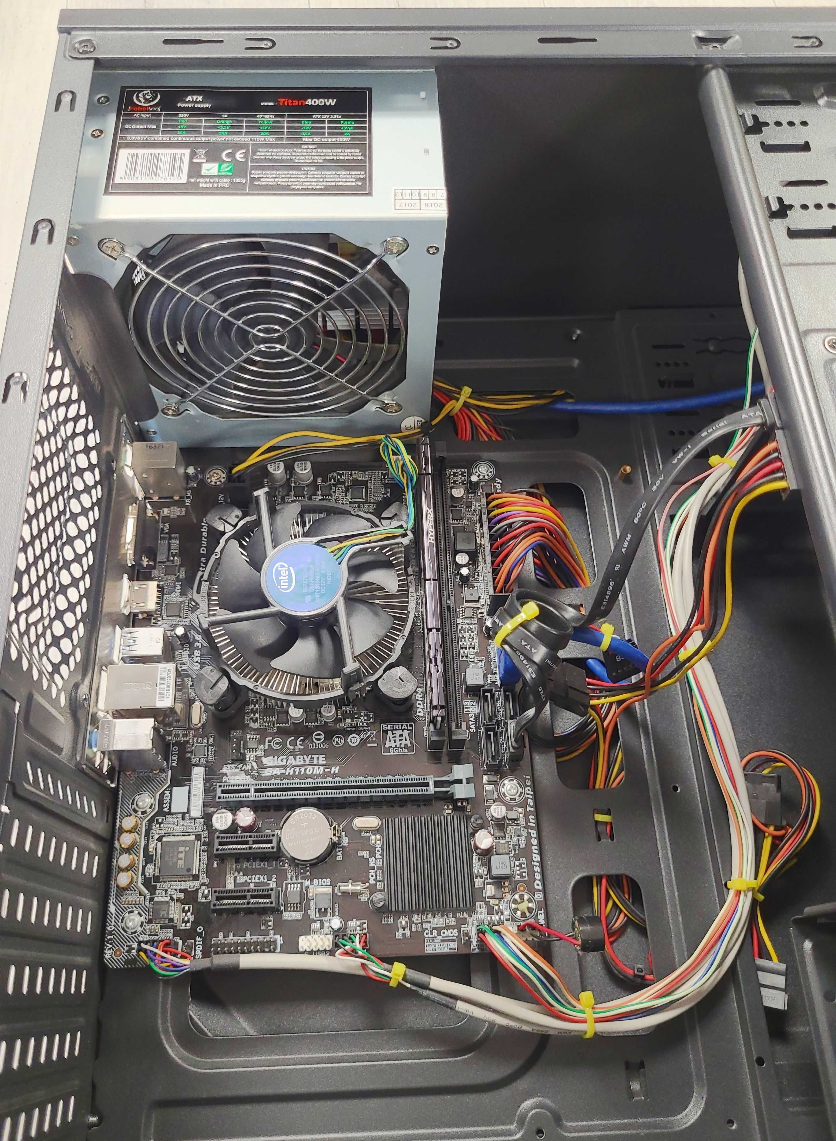 Komputer stacjonarny i3-6100/8GB RAM/128GB SSD/Win11 Home
