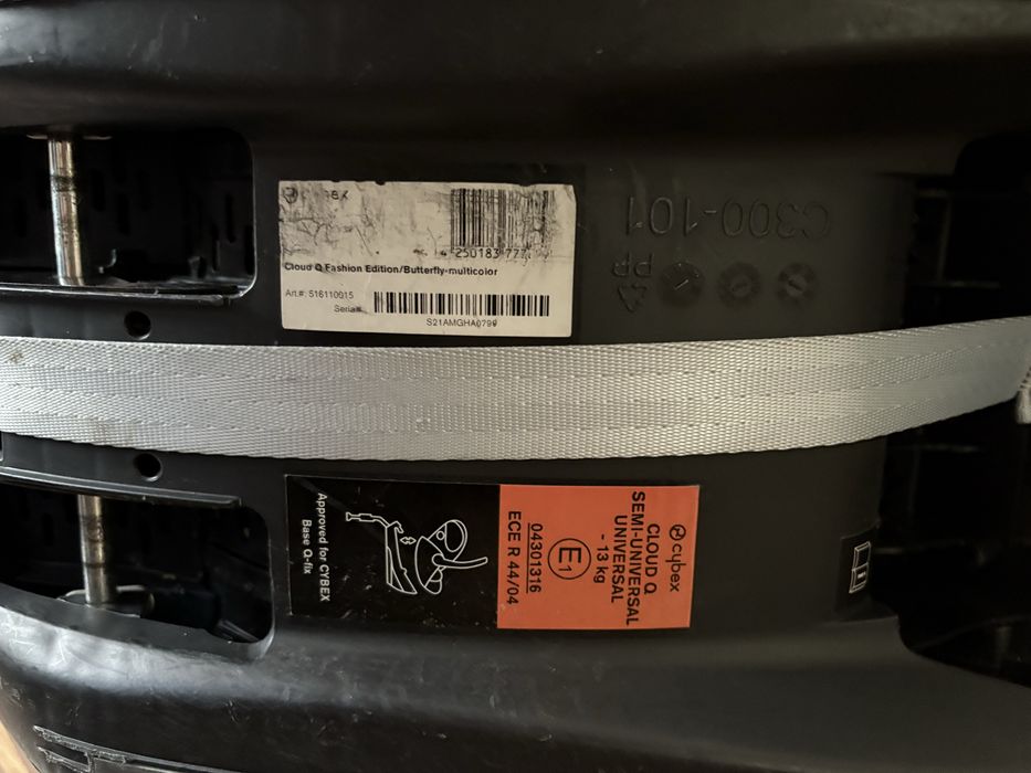 Cybex cloud q fotelik samochodowy z baza, rozkładany