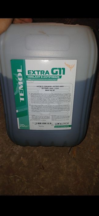 Антифриз Temol G11 20л