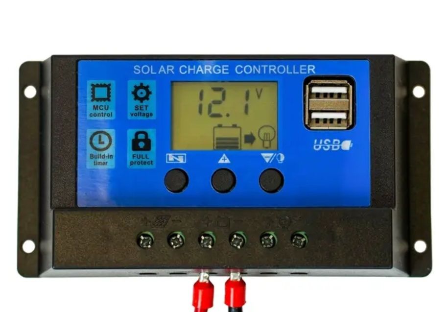Solarny regulator ładowania słonecznego 12v 24v 30a