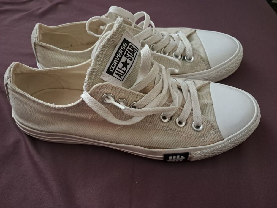 Кеди низькі молочні Converse 40 (255 мм)