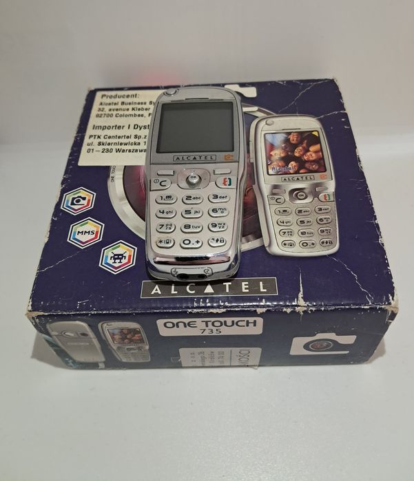 Alcatel One Touch 735 - pełen komplet idealny do kolekcji.