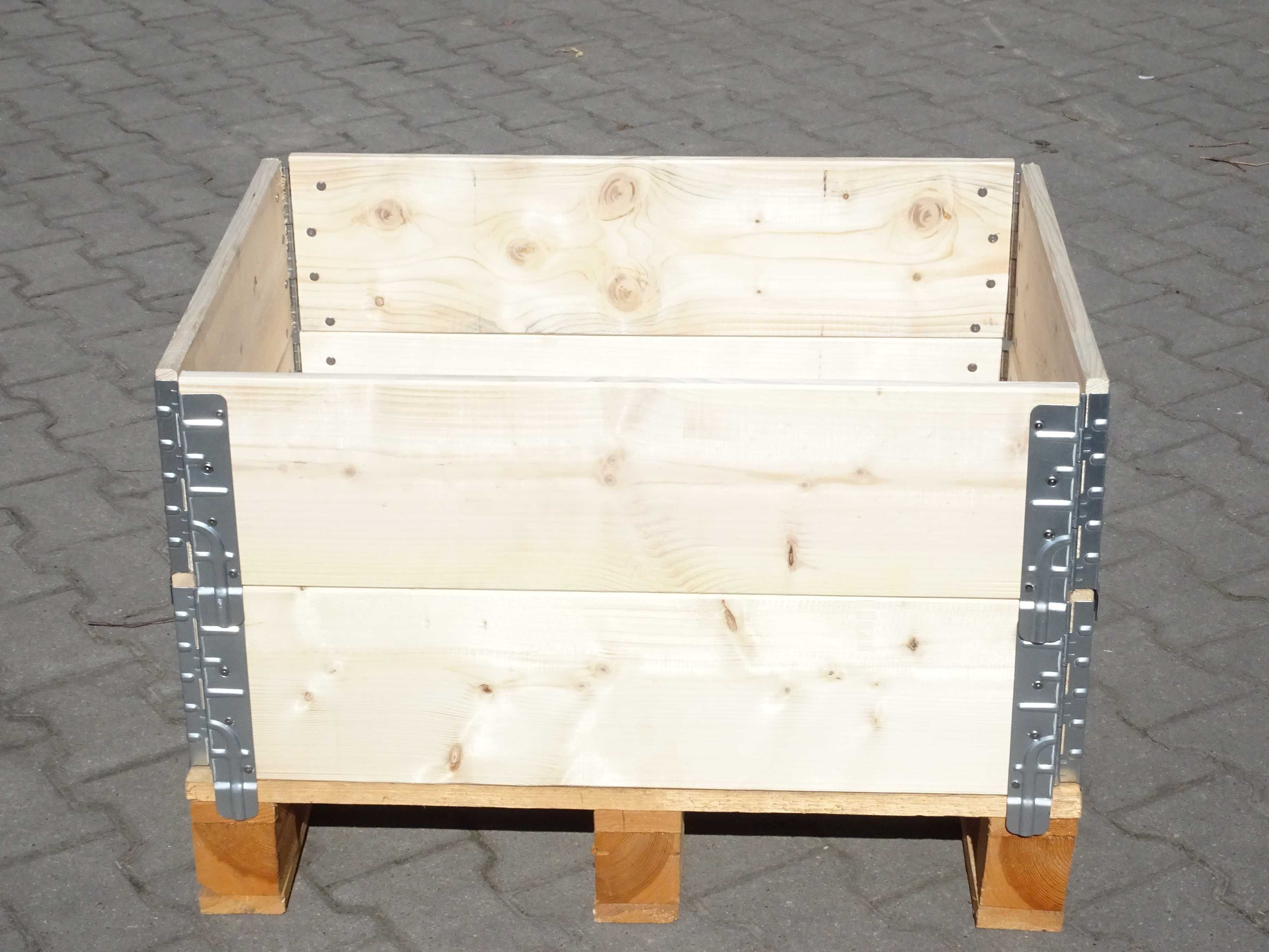 Nadstawki NOWE na Palety 80cm x 60cm Skrzynie na grządki , Warzywniak