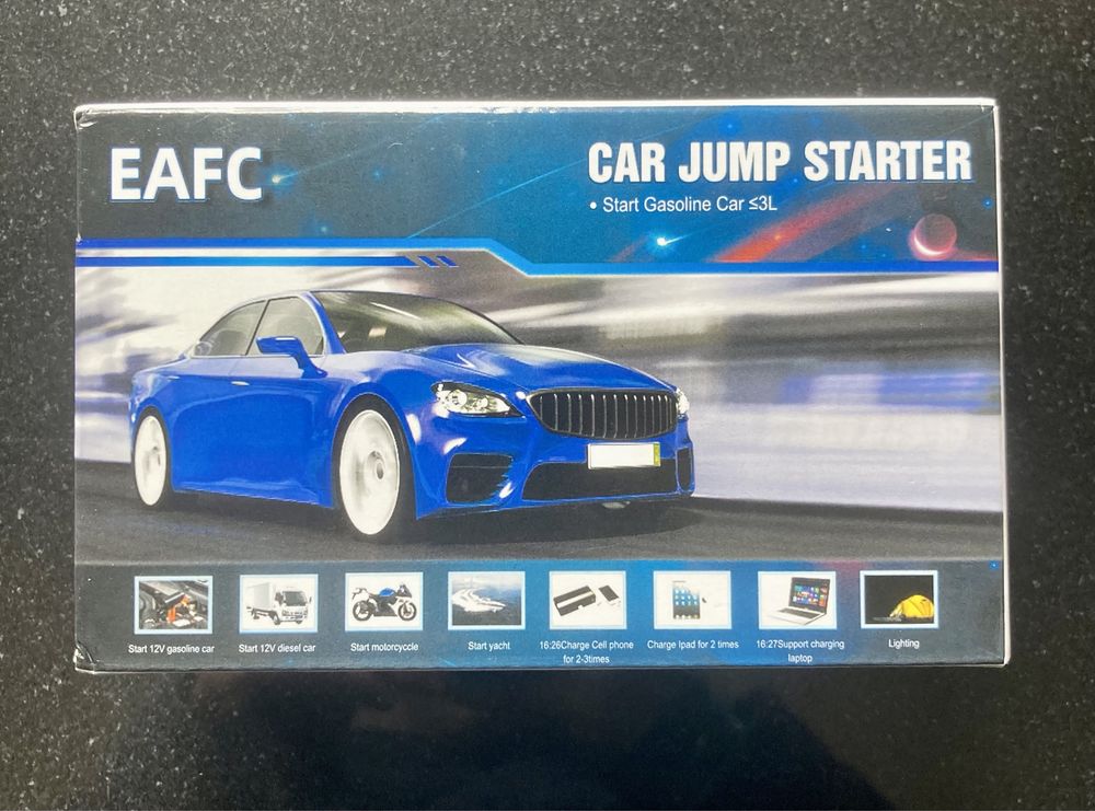 Carregador bateria / Car Jump Starter Novo