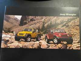 Katalog prospekt Jeep Wrangler 32 strony 2008 r. język PL