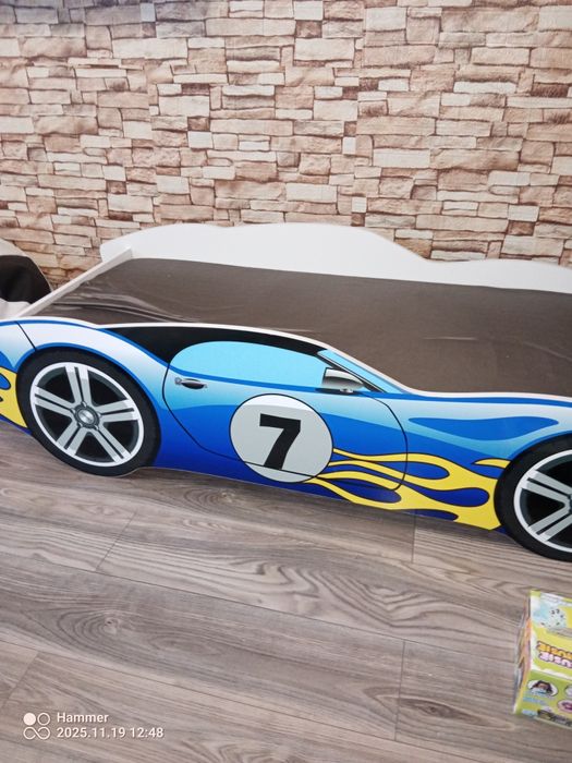 Łóżeczko dziecięce auto 160x80