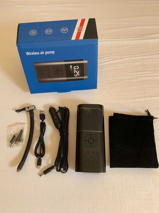 Компрессор автомобильный + Powerbank