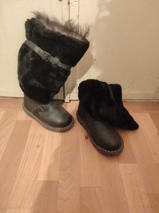 Сапоги натуральна кожна та міх 37 - 38